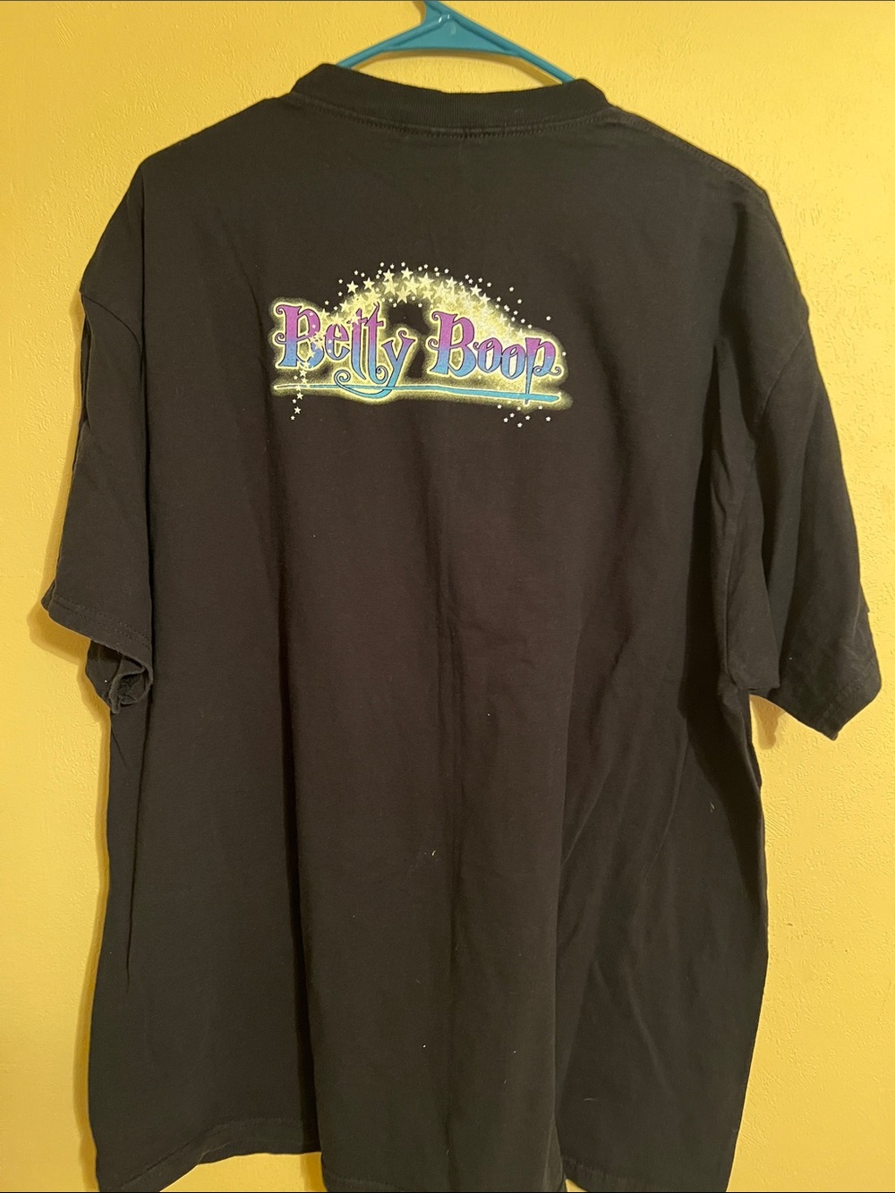 Delta Betty Boop Wizard Graphic Tee - Black, Purple, Blue - Picture 3 of 5